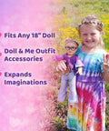 18 inch flower child doll outfit