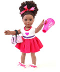 18 inch doll cheerleader outfit playtime by eimmie