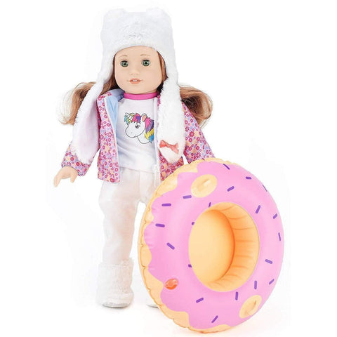 18 inch doll winter playtime pack
