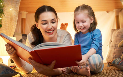 reading to your kids, benefits of reading, reading to your daughter, mother daughter bonding time, benefits of reading to children, reading to children, books for children