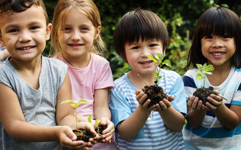 gardening for kids, kid friendly garden ideas, gardening for children, family gardening