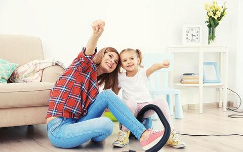 How To Get Your Kids Excited About Cleaning - Playtime by Eimmie