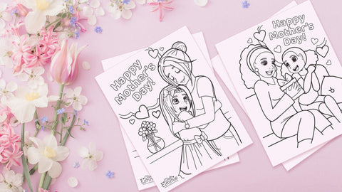 PRINTABLES: Mother's Day Coloring Sheets - Playtime by Eimmie