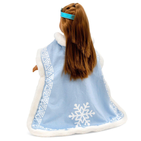 Winter Snow Princess Outfit and Matching Child Crown – Playtime by Eimmie