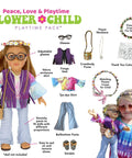Flower Child Playtime Pack Contents