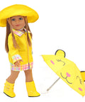 Rainy Day 18 inch doll outfit set