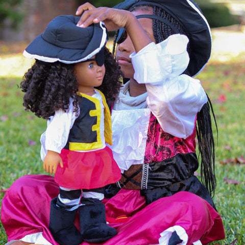 Pirate Costume for 18" Dolls
