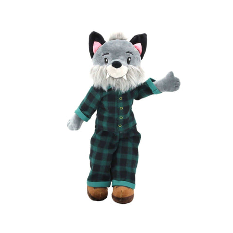Sharewood Forest Friends 18 Inch Rag Doll Walter the Wolf