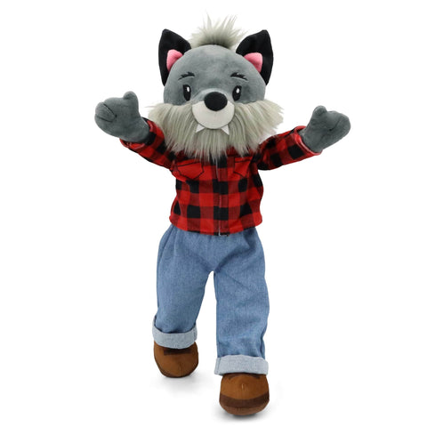 Sharewood Forest Friends 18 Inch Rag Doll Walter the Wolf