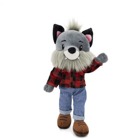 Sharewood Forest Friends 14 Inch Rag Doll Walter the Wolf