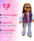 Encourage real play, Expand their imaginations, Empower their choices