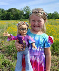 Flower Child 18 inch doll outfit