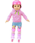 Eimmie 18" Doll Clothing 18 Inch Doll Clothing - Roller Skating Outfit