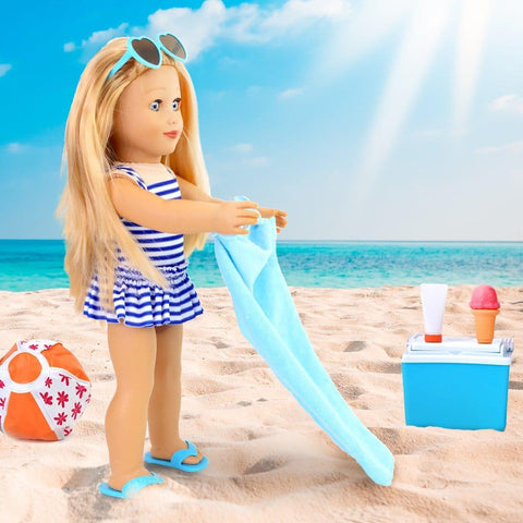 Doll Clothes Fits American Girl 18 Inch Bikini Swimsuit Outfit