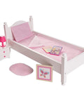 bed and night stand 18-inch doll furniture for sale