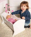 cradle with mobile 18 inch doll set