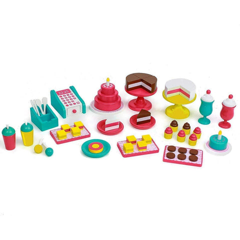 Playtime by Eimmie Doll Food & Bakery Set - Doll Accessories - Bakery Toys for 18 inch Doll