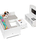Eimmie 18 Inch Doll Furniture Large Doll Sectional Couch Furniture Set