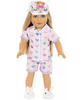 adorable bunny pjs for 18 inch dolls