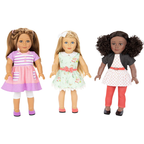 playtime by eimmie 18 inch girl play dolls