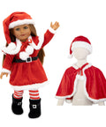 Holiday Outfit for Girls and 18 Inch Dolls - Playtime by Eimmie