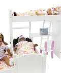 18 inch doll bunk bed with trundle playtime by eimmie doll funiture