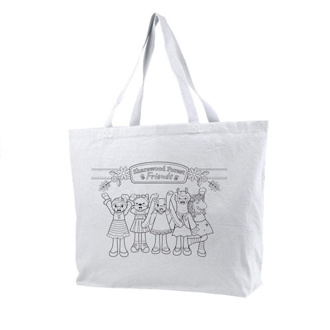 Sharewood Friends Color Me Tote Bag - Playtime by Eimmie