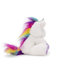 fluffy stuffed unicorn toy